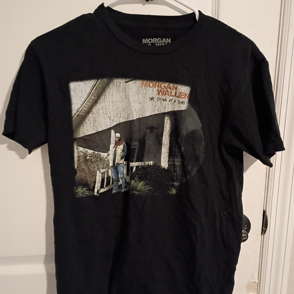 Morgan Wallen 100% Cotton Black Graphic T-shirt